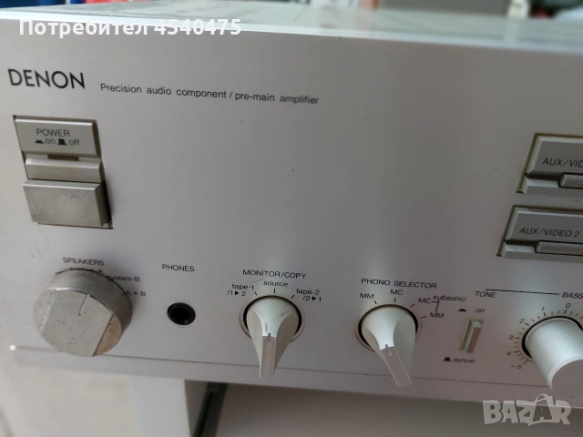 DENON PMA-700V УСИЛВАТЕЛ⁹, снимка 4 - Ресийвъри, усилватели, смесителни пултове - 55189956