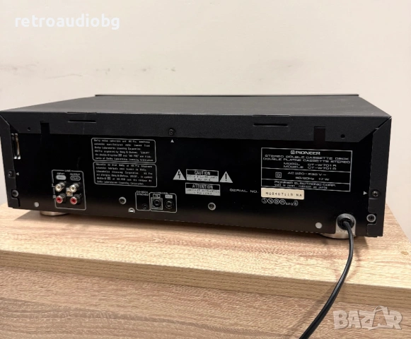 🔈Двукасетъчен дек PIONEER CT-W 701 R🔈, снимка 6 - Декове - 54487376