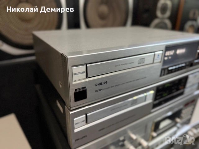 Philips CD-304 Top 2xTDA-1540P, снимка 4 - Ресийвъри, усилватели, смесителни пултове - 54687552