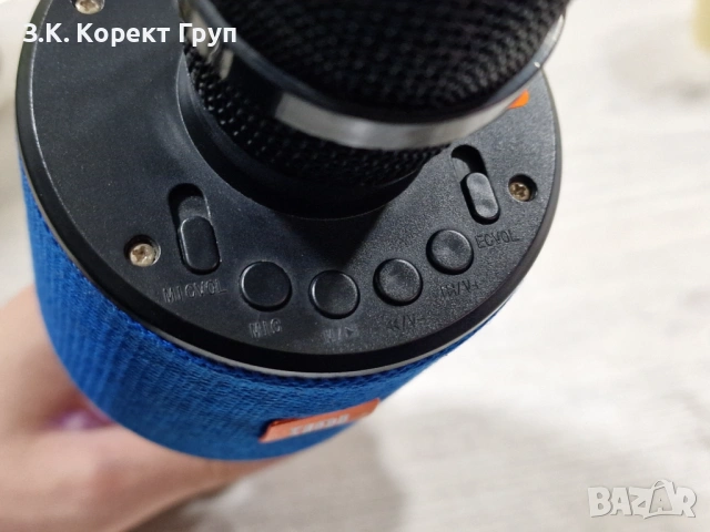 Караоке Bluetooth колонка / микрофон JBL, снимка 3 - Караоке - 54672978