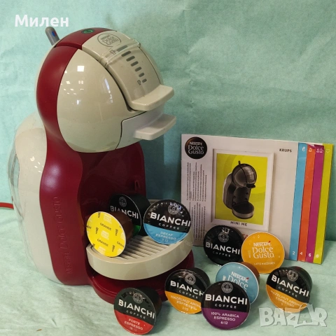 Кафемашина с гаранция 1 година NESCAFÉ® Dolce Gusto Krups Mini me.G/R, снимка 8 - Кафемашини - 55180702