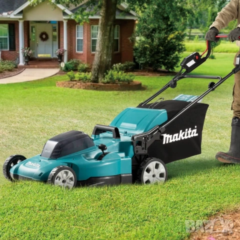 Косачка Makita DLM539Z Twin 18V 36V LXT 53 см акумолаторна - ЧИСТО  НОВА !!!