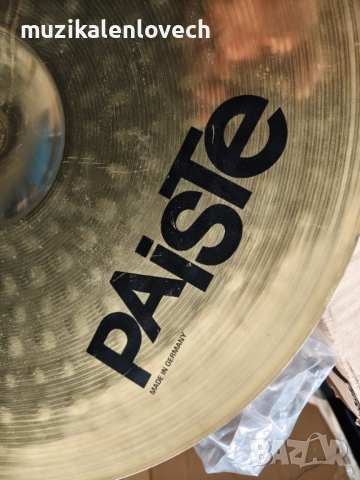 Paiste 20" 302 Ride Cymbal х 2 бр. - Made in Germany - 20 инча райд чинели, снимка 11 - Ударни инструменти - 54946386