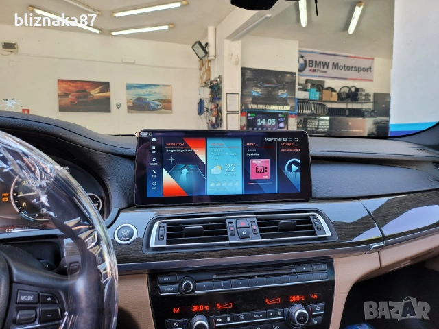 Навигация ANDROID 14 BMW F01 F02 БМВ 7 серия Ф01 Ф02 Андроид NBT