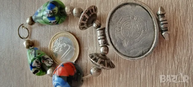 Дамска Мурано гривна, снимка 4 - Гривни - 53076371