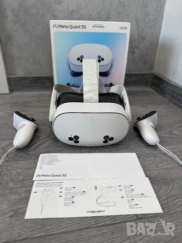 VR Очила Oculus Meta Quest 3S 256GB + ГАРАНЦИЯ!, снимка 2 - 3D VR очила за смартфон - 54662135