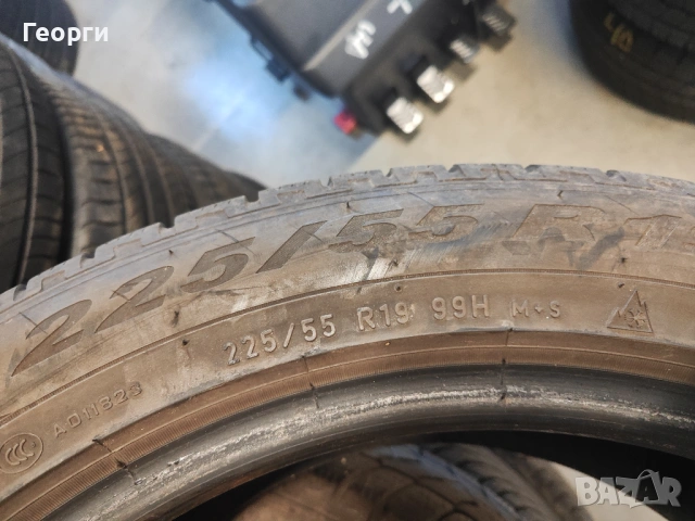 2бр.зимни гуми 225/55/19 Pirelli, снимка 3 - Гуми и джанти - 54717282