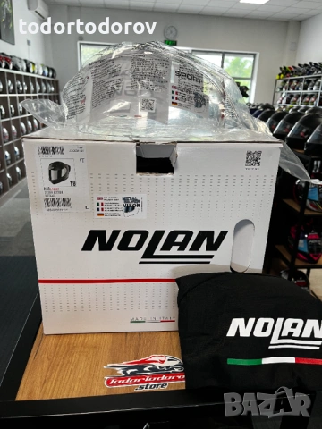 Мото каска NOLAN N-60 SPORT FLAT BLACK L,два визьора,като нова 342.27 лв. / 175 €, снимка 6 - Аксесоари и консумативи - 54958386