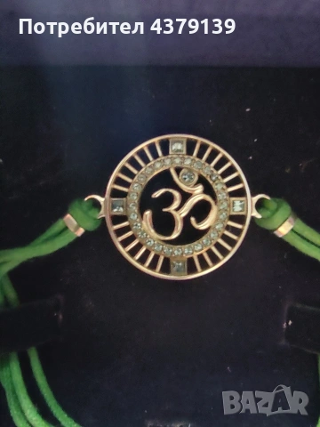 Swarovski Om Sand Bracelet нова гривна, снимка 3 - Гривни - 55021867