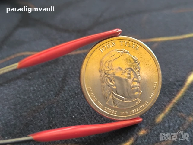 Монета - САЩ - 1 долар (Джон Тайлър) UNC | 2009г.