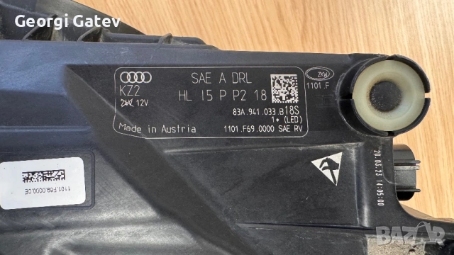 Американски фар за Audi Q3 F3, снимка 5 - Части - 54826171