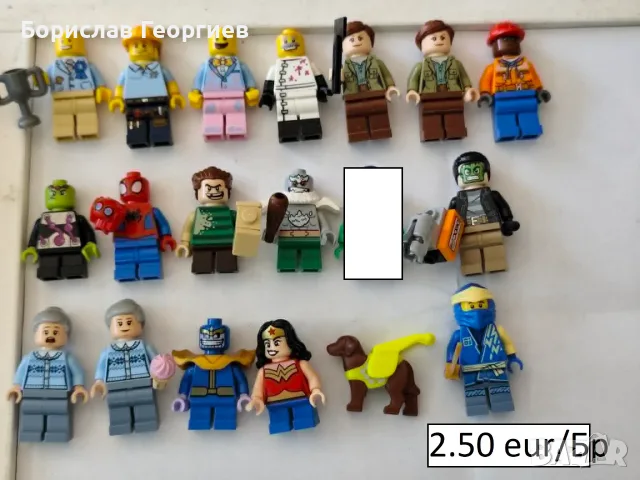 Оригинални лего минифигурки lego star wars /ninjago/ и други, снимка 4 - Образователни игри - 33848004