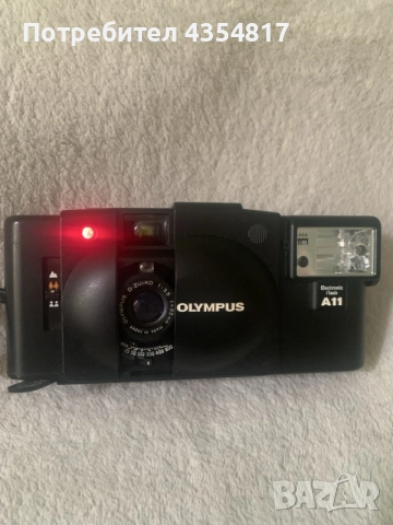 Фотоапарат със Светкавица Olympus XA2, снимка 4 - Фотоапарати - 55264925