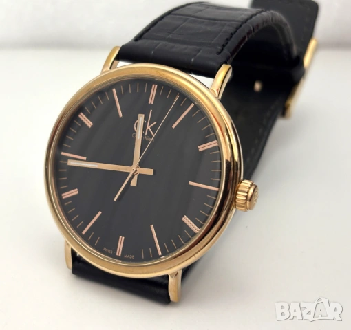 Оригинален! Швейцарски! Елегантен Мъжки Часовник Calvin Klein Surround K3W216