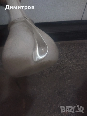 Стъклена ваза, снимка 3 - Вази - 54242951