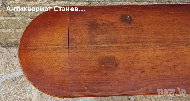 🌿✨ Очарователна винтидж разтегателна дървена маса , снимка 9 - Маси - 54045869