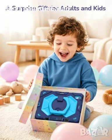 Нов детски Калъф за iPad 11/10.9 с протектор, дръжка, стойка и раменна лента Кейс таблет, снимка 9 - Друга електроника - 55225263