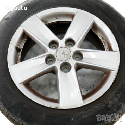 Алуминиеви джанти 5x114.3 с гуми R16 Mitsubishi Lancer X (GS44S) 2007-2017 ID: 160682, снимка 7 - Гуми и джанти - 54618888