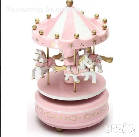 Музикална въртележка с кончета, снимка 5 - Музикални играчки - 54312412