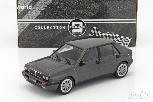 LANCIA DELTA HF INTEGRALE 16V 1989 - мащаб 1:18 на Triple9 нов в кутия, снимка 4 - Колекции - 54708849