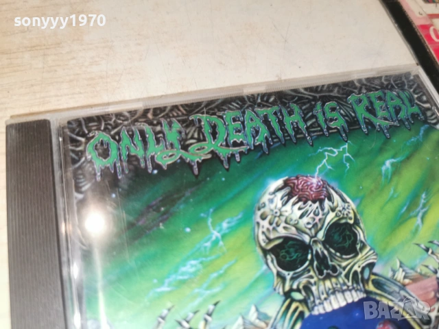 ONLY DEATH IS REAL CD 2-ВНОС GERMANY 0406261001H2E6R, снимка 8 - CD дискове - 54774057