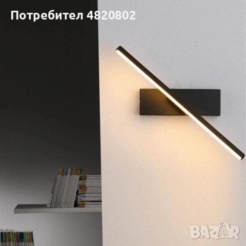 Swing Light – модерна въртяща се стенна лампа, снимка 4 - Лампи за стена - 54604455
