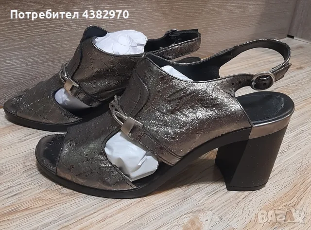 Дамски елегантни сандалети от естествена кожа. , снимка 2 - Сандали - 55382279