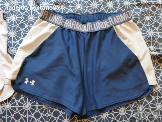 продавам лот от два чифта къси шорти за спорт на маркатаunder armour, снимка 3 - Къси панталони - 54506455
