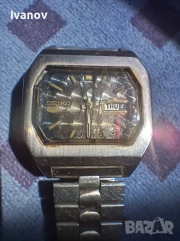 Винтидж Seiko 5 Automatic (6119-5470) – 21 Jewels – за части