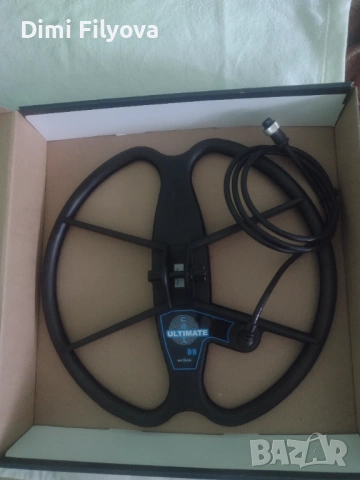 Detech Ultimate DD 13" сонда за Relic Striker – нова, неизползвана, с кутия и документи 