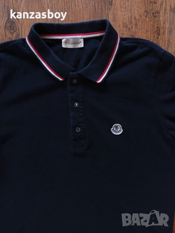 MONCLER men's polo shirt - мъжка тениска р-р S, снимка 3 - Тениски - 55051316