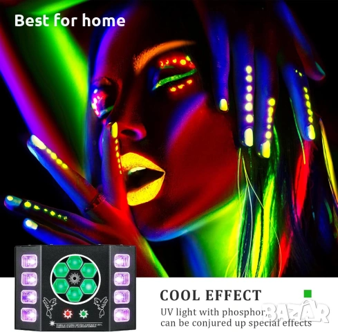 UV DJ светлини 100W Bee Eye стробоскоп сценично осветление диско светлина с лъчев модел , снимка 5 - Други - 54454269