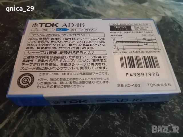 TDK AD-46, снимка 2 - Декове - 54526160