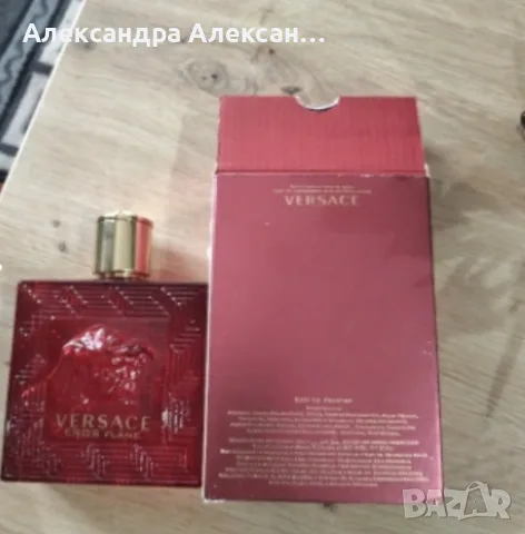 Versace Eros Flame 100 мл – Мъжки, разопакован, снимка 4 - Мъжки парфюми - 55417625