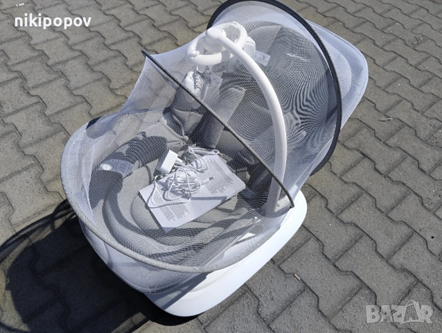 CANGAROO Електрическа люлка HERA светлосив, снимка 3 - Други - 54645957