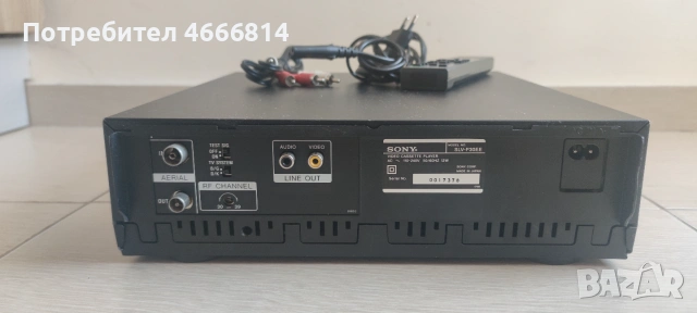Видео SONY  VHS , снимка 3 - Плейъри, домашно кино, прожектори - 55165177