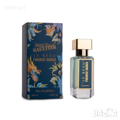 Мъжки мини парфюм Jean Paul Gaultier Le Beau Paradise Garden EDP 38ml