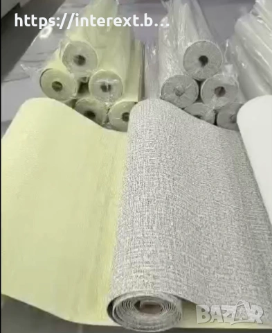 Самозалепващ PVC тапет „Лен“ — цвят сив