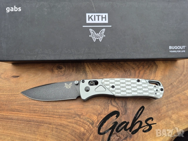 Сгъваем нож Benchmade Kiht Bugout 535-09,NEW 2025, снимка 4 - Ножове - 54485573