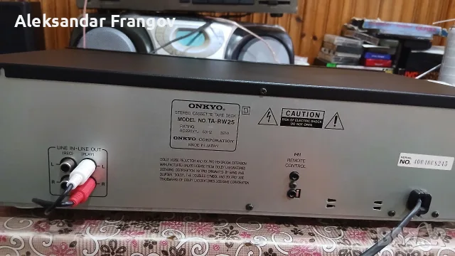ONKYO TA - RW 25 MADE IN JAPAN , снимка 7 - Декове - 55502898