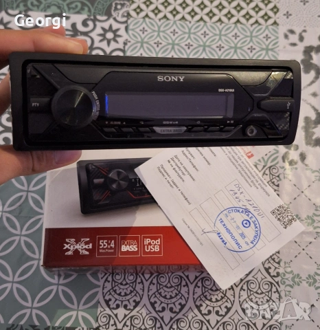 Авто радио Sony DSX-A210UI в гаранция