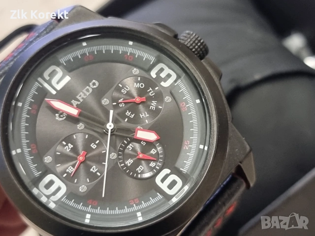 Мъжки часовник италиански Guardo, снимка 5 - Мъжки - 54313006