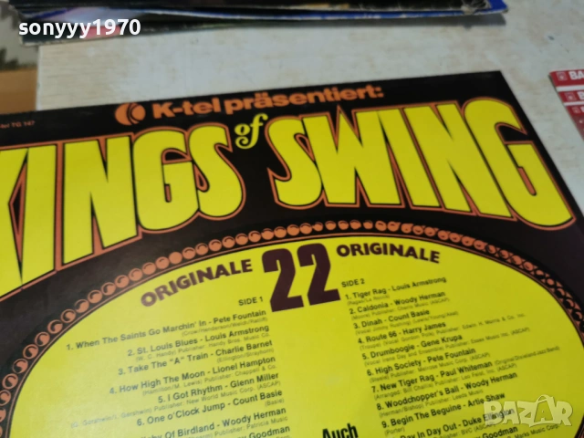 KINGS OF SWING MADE IN GERMANY 0805261910L1, снимка 15 - Грамофонни плочи - 54477623