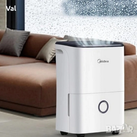 Влагоуловител Midea DF-20DEN7-WF – 20 л/24 ч, Smart Wi-Fi, за до 100 m³ (40 m²), R290, снимка 3 - Влагоабсорбатори и влагоуловители - 54786090