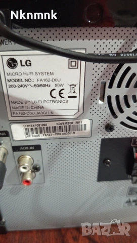 LG HI-FI SYSTEM FA-162, снимка 12 - Аудиосистеми - 53952307