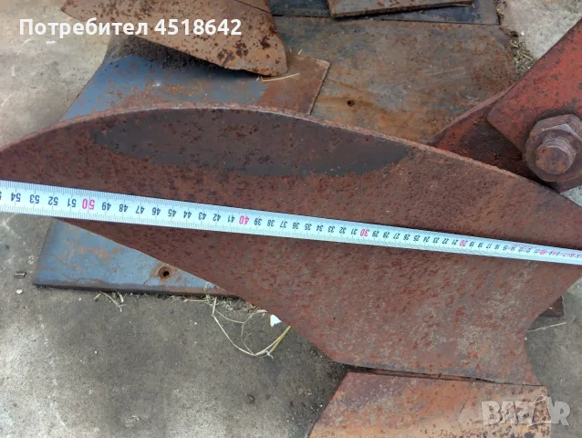 плуг за трактор, две, 2 тела , снимка 6 - Селскостопанска техника - 55332916