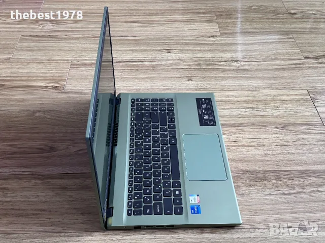 15.6 Acer Green A315`Core i7-1255U/12GB DDR4/512GB NVMe/Full HD IPS/Батерия 8ч, снимка 5 - Лаптопи за работа - 55609695