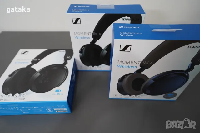 Sennheiser Momentum 4 Wireless - безжични слушалки, чисто нови, запечатани