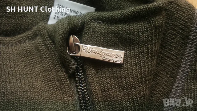 Woolpower Full Zip Jacket 70% Merino Wool размер M / L за лов термо горница 70% Мерино вълна - 2925, снимка 9 - Екипировка - 55675756