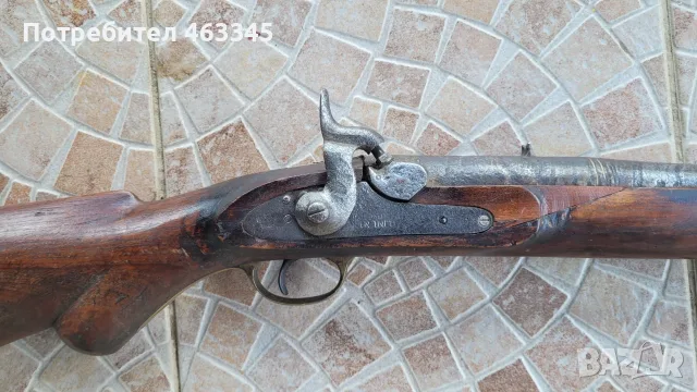 Пушка, кремъклийка, шишане, бойлия, снимка 3 - Антикварни и старинни предмети - 55417108